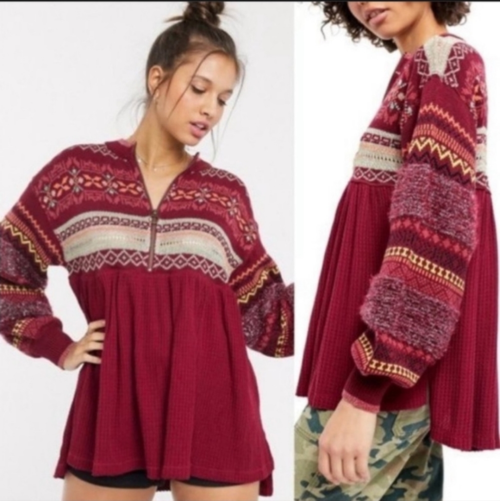 Free People ‘ Cozy Cottage ‘ Sweater